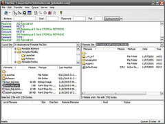 FileZilla Portable (run from memory stick drive)